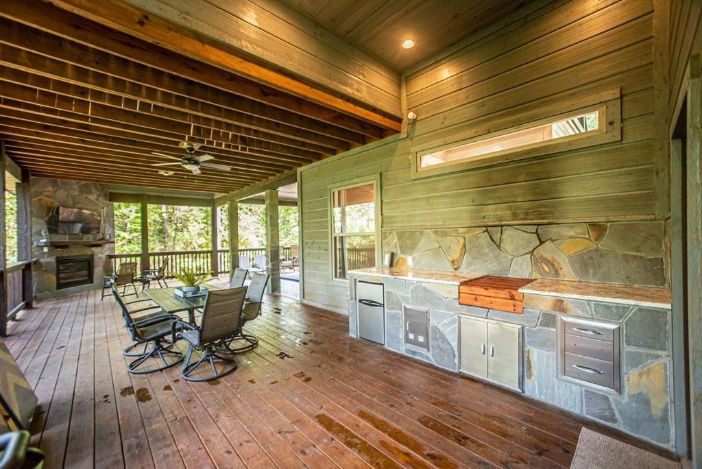 Merlot Mountain - Heated Spa Pool And Hot Tub! Cabin Broken Bow Exteriör bild