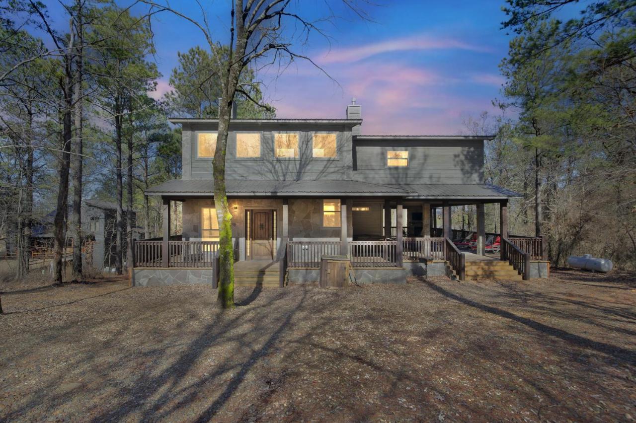 Merlot Mountain - Heated Spa Pool And Hot Tub! Cabin Broken Bow Exteriör bild
